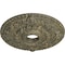 Ekena Millwork Rose Ceiling Medallion (Fits Canopies up to 7 1/4"), 18"OD x 3 1/2"ID x 1 1/2"P, Witch Hazel Crackle CM18ROWHC - alternate 4